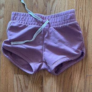 Jamie Kay sz 6 pink mauve Kids organic cotton Shorts elastic waist great cond